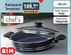 CHEF'S KARNIYARIK TENCERESİ CHEF'S KARNIYARIK TENCERESİ